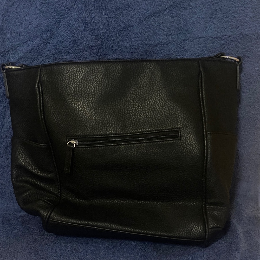 Elegant Black Tote Bag